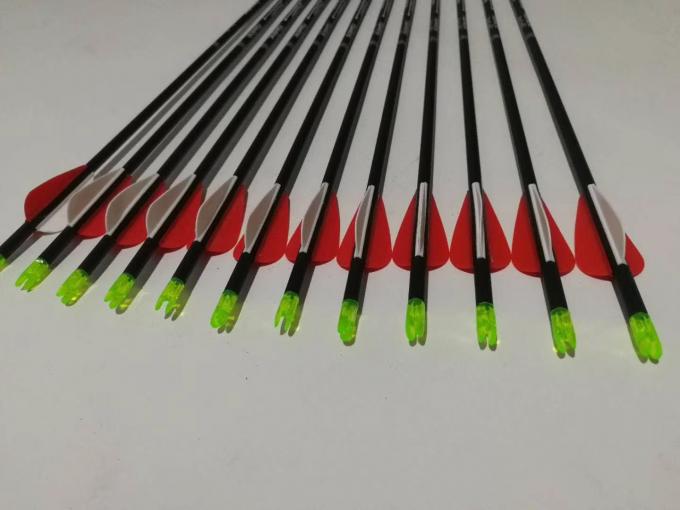durable ,pure fiber, fletched vanes soft spine for up to 40 carbon
